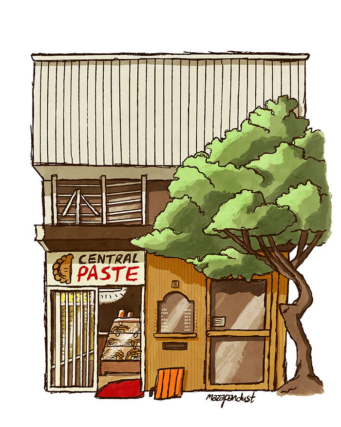 central paste
