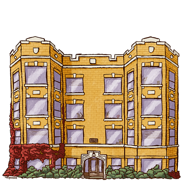 brooks's apartment