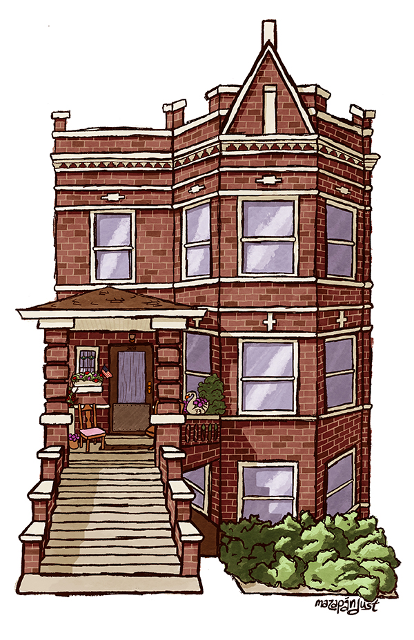 northside brick 2-flat