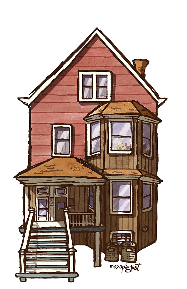 ella's and sebastian's house