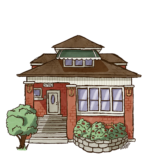 southwest side bungalow