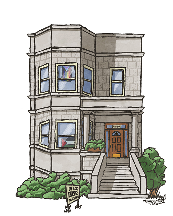 chicago greystone 2-flat