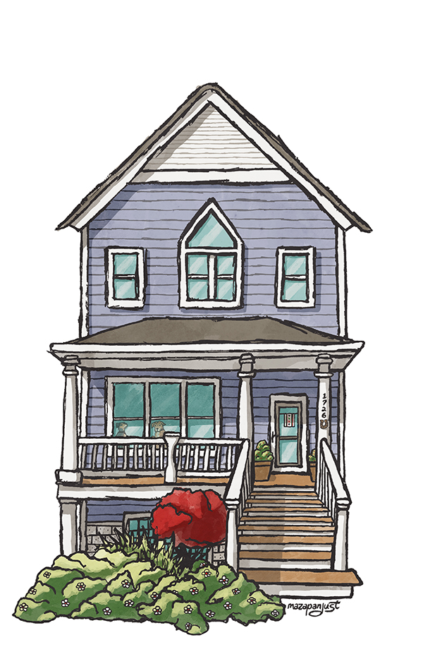 northside four-panel home